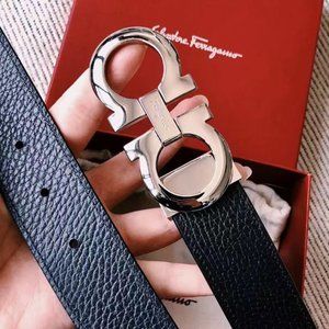 Ferragamo double-sided leather belt